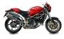 Auspuff für Ducati Monster S4R 1000 ccm Bj. 03-05 MIVV GP Titan Doppelrohr