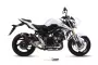 Suzuki GSr 750 Bj 11-16 MIVV Suonno Edelstahl schwarz Carbon Endkappe Slip On