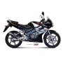 MIVV GP Carbon Komplettanlage 1x1 für Honda CBR/R 125 ccm Bj. 04-10
