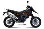 Ktm 690 SM 07-12 MIVV Suono Edelstahl mit Carbon Endkappe Bolt On