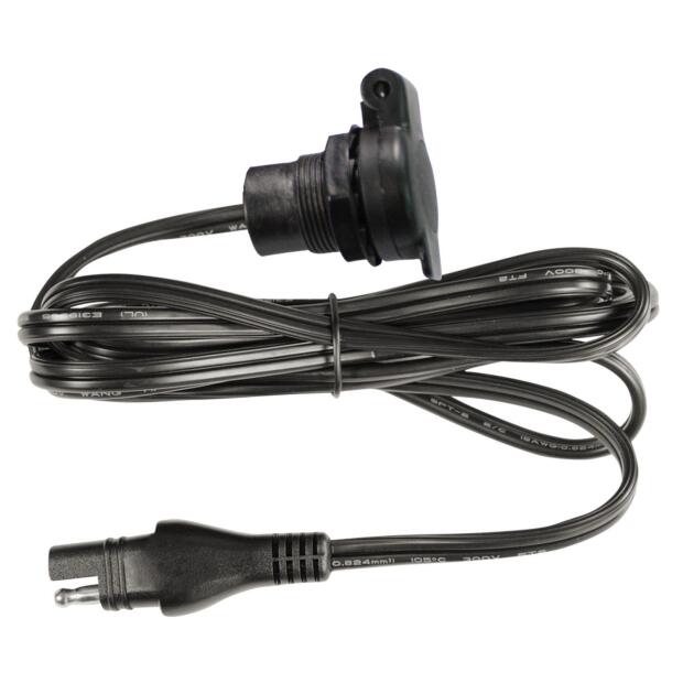 Einbausteckdose 12V mit Kabel 10AH BÜSE