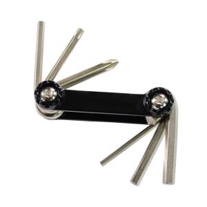 Multitool mit 6 Funktionen Inensechskant Torx...