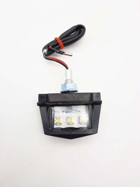 BÜSE Kennzeichenbeleuchtung Nummernschildbeleuchtung LED schwarz E-geprüft