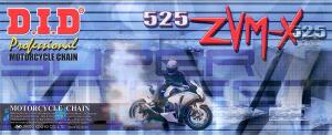 DID Kette 525 ZVM-X schwarz doppelt verstärkt X-...