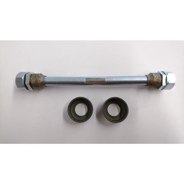 Achse passend für Sachs/Puch vorne M11 mit Lagerschalen und Konus