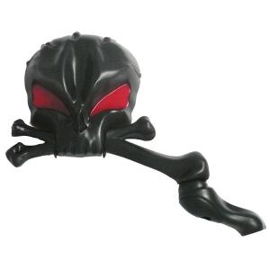 Spiegel Skully schwarz rechts M10 universal