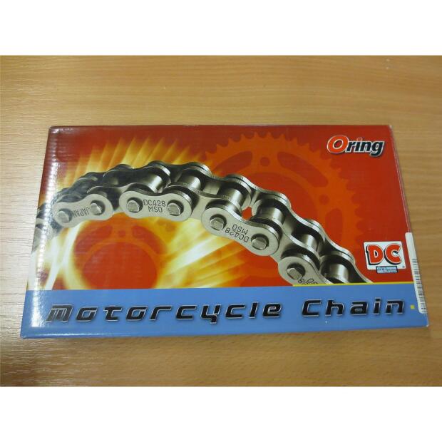 DC Dyna chain Afam Kette 630MO,dop.verstärkt,off. Kette m.Nietschl.,88  Glieder