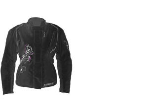 RAINERS Motorrad Damen Jacke ELEKTRA schwarz  Gr. 34/XS