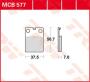 TRW BREMSBELAG MCB577 HONDA 80 Cityfly 99- vorne