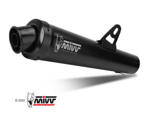 MIVV Auspuff X-Cone Edelstahl Slip-On für Kawasaki Z 750 ccm Bj. 07-14