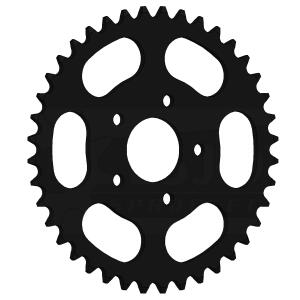 Kettenrad für Zündapp ZR 10 25 Speichenrad 1977