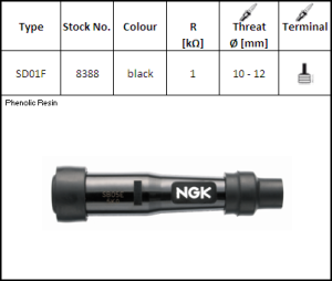 NGK Zündkerzenstecker SD01F