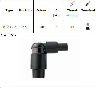 NGK Zündkerzenstecker LB10EHAK