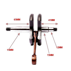 Kurbelwelle Sachs 2-Gang mit Kolbenbolzenlager