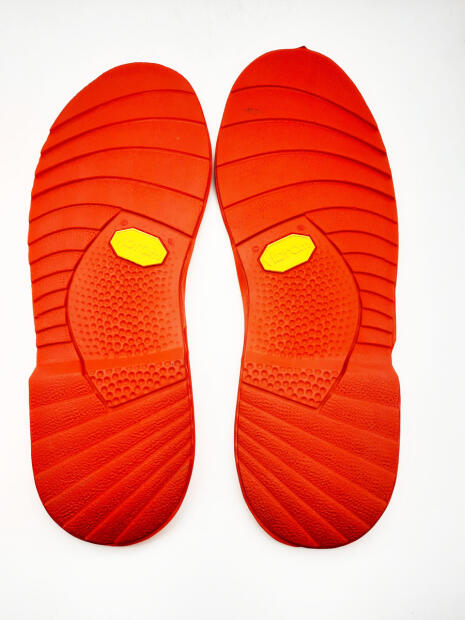VIBRAM Ersatz Sohle für MX-Stiefel Moto-Cross-Stiefel rot Sohlenlänge 31cm