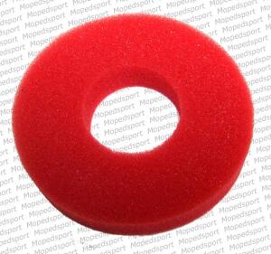 Tankdeckel POLSTER Schwamm rot uni.