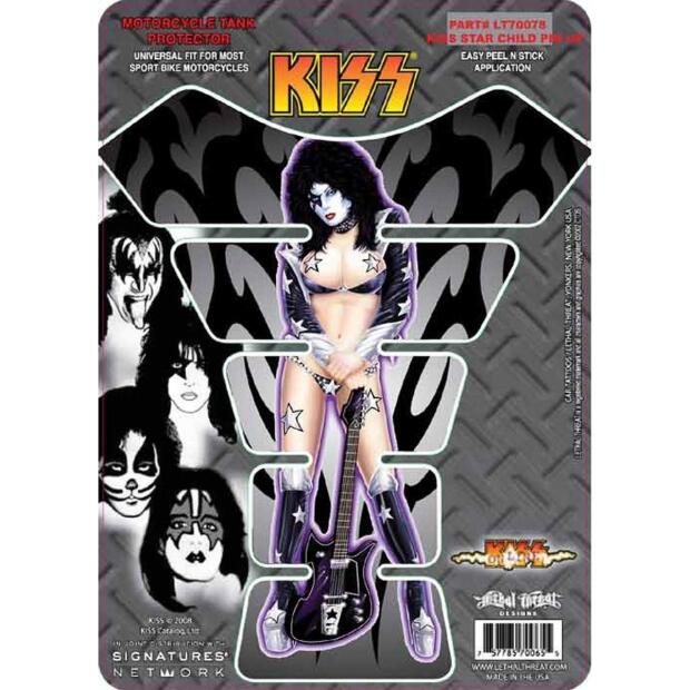 LETHAL THREAT Tankpad Kiss grau