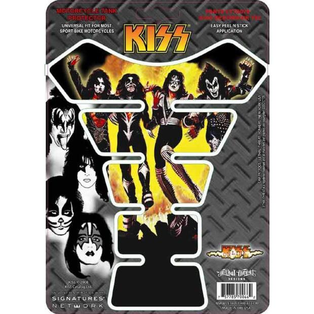 Tankpad Kiss gelb LETHAL THREAT