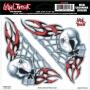 LETHAL THREAT Aufkleber Spider Skull