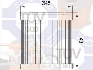 Ölfilter Hiflo HF563 für Aprilia Derbi...