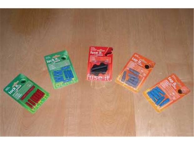 10er Pack Kabelschuh in Ringform rot für Kabel Durchmesser 1,25