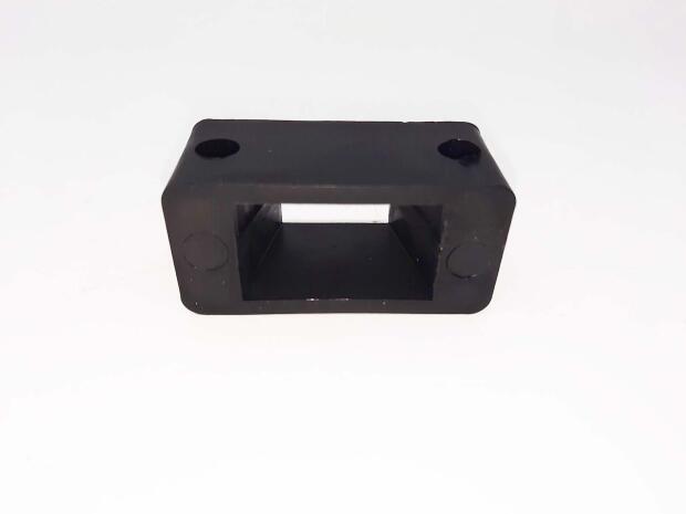 Kettenführung Führungsschuh universal schwarz 43mm Lochabstand CEMOTO