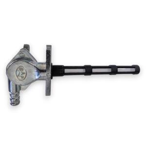 Universal Fuel Petcock with Left Outlet – 33 mm Mount for Motorcycle, ATV & Scooter