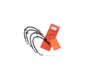 FISCHER Bremsleitung vorne 3tlg. Kawa KZ550B