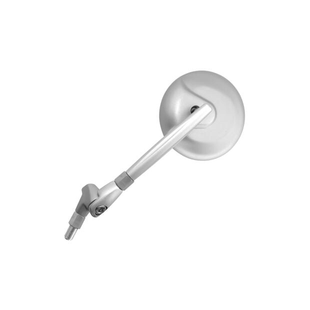 Spiegel passend für Universal Alu silber rund