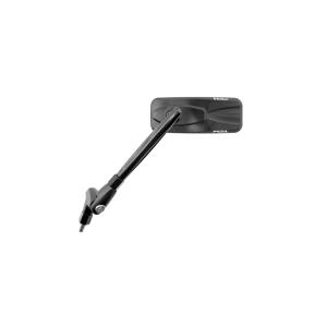 Specchietto universale alluminio nero con giunto