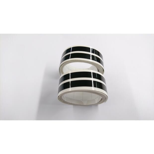 Felgenrandaufkleber 17-18 Zoll schwarz Paar