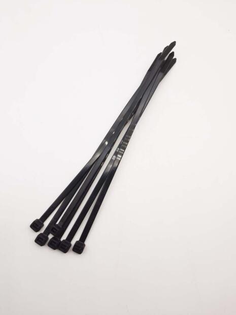 Kabelbinder 200x4,8mm schwarz 100 Stück