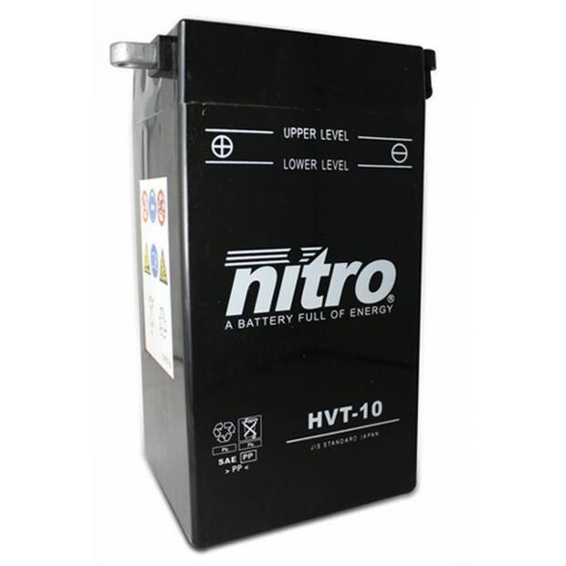 NITRO Batterie HVT 10 Dry Charged (ohne Batteriesäure) 6V/22Ah (HVT10)