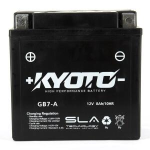 Batterie KYOTO SLA Gel 12V/8Ah für Kreidler Enduro/Supermoto Dice 125 YB7-A / 12N7-4A (GB7-A)