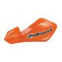 POLISPORT Handprotektor Universal FREEFLOW LITE orange mit Haltersatz