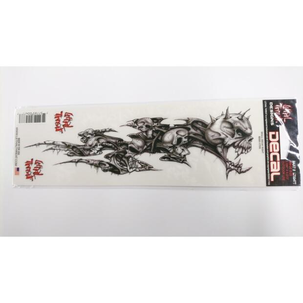 LETHAL THREAT Aufkleber Skull Decay rechts