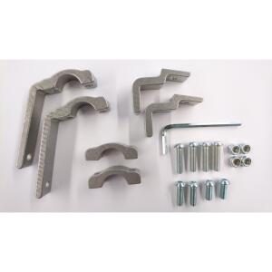 Handprotektor Universal EGOX gelb mit Haltersatz OTW (by Barkbusters)