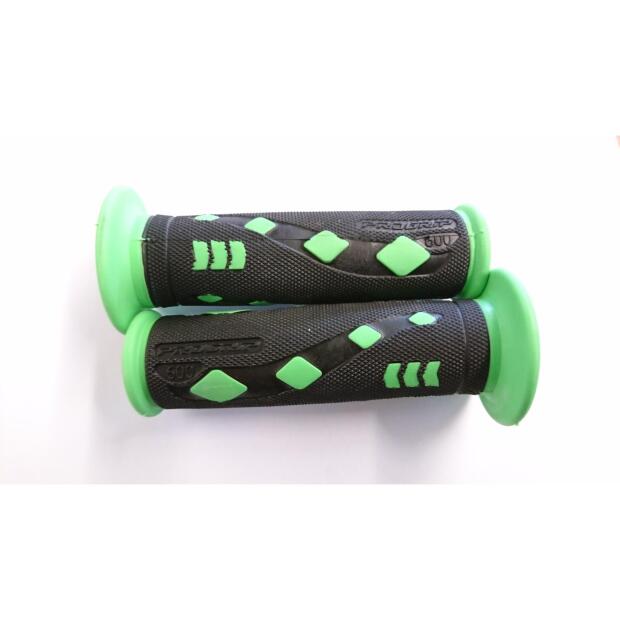 PROGRIP Griffgummi Scooter 600 schwarz-grün 22/25mm paarweise PROGRIP