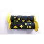 PROGRIP Griffgummi Scooter 600 schwarz-gelb 22/25mm paarweise PROGRIP