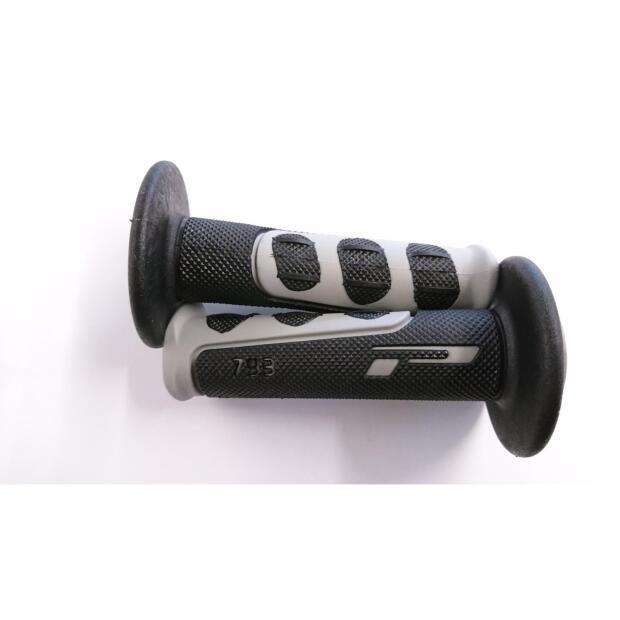 PROGRIP Griffgummi Cross-Dual 793 schwarz-grau 22/25mm paarweise PROGRIP
