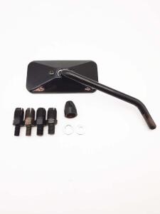 Spiegel universal rechts schwarz mit M8/M10 rechts/links...