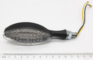 Blinker Mini LED oval vorne / hinten universell Motorrad Quad Roller