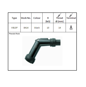 NGK Zündkerzenstecker VB10F