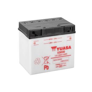 YUASA Batterie Dry Charged (ohne Batteriesäure)...