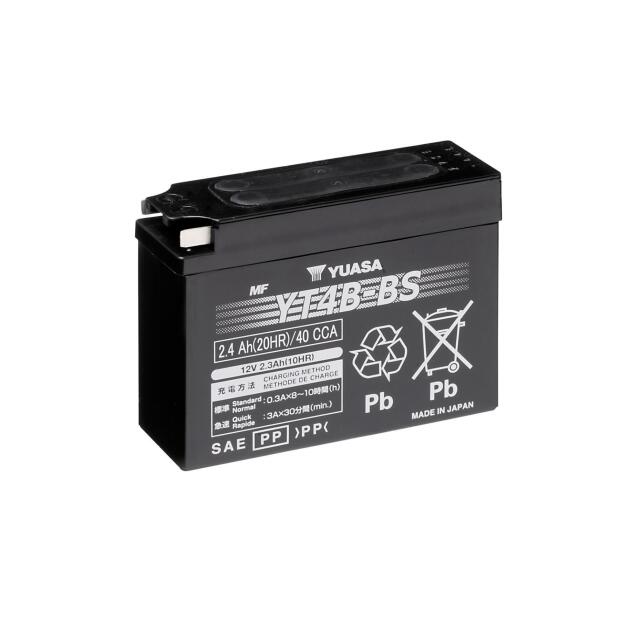 YUASA Batterie 12V/2,4Ah YT4B-BS