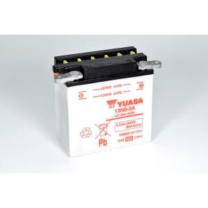 YUASA battery 12V/9Ah 12N9-3A Dry Charged (without...