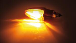 Blinker Arrow paarweise kurz gelbes glas