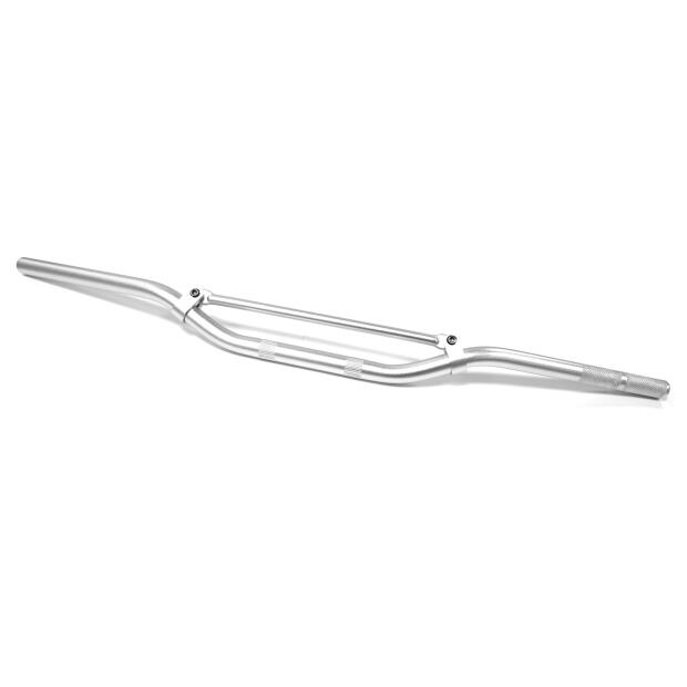 Alulenker flach silber 22mm