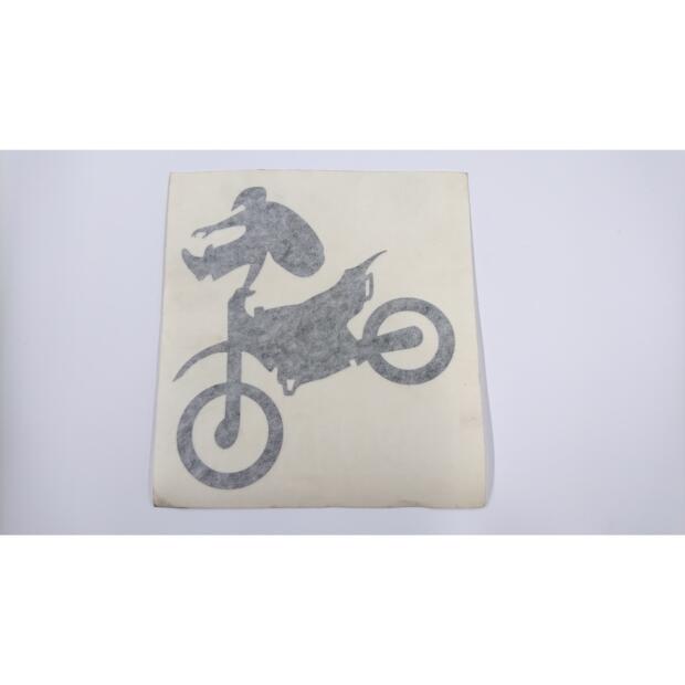 Rodeo Aufkleber Schwarz – 13,5 x 12,5 cm mit Trägerfolie