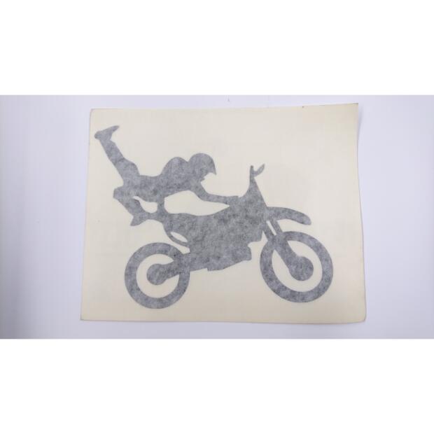 Aufkleber Freestyle MX Sick-Indian schwarz 14 x 11 cm